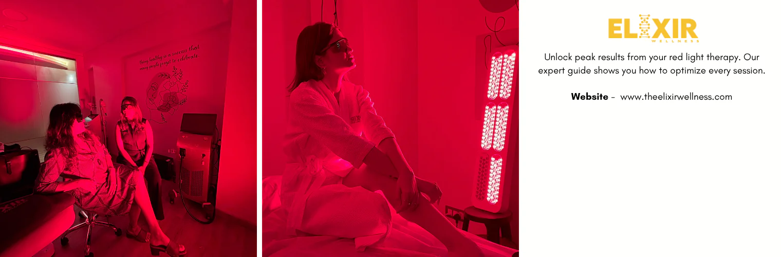 Unlock peak results from your red light therapy